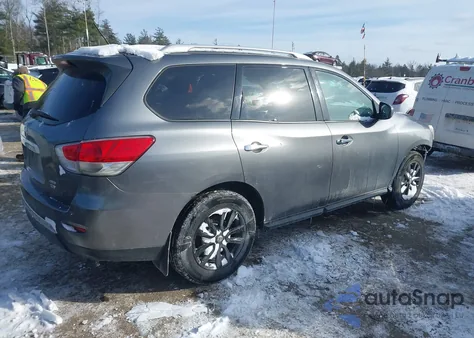 2015 Nissan Pathfinder Platinum/S/Sl/Sv из США, поврежденный, VIN 5N1AR2MM2FC653029